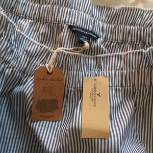 Off the shoulder stripe top